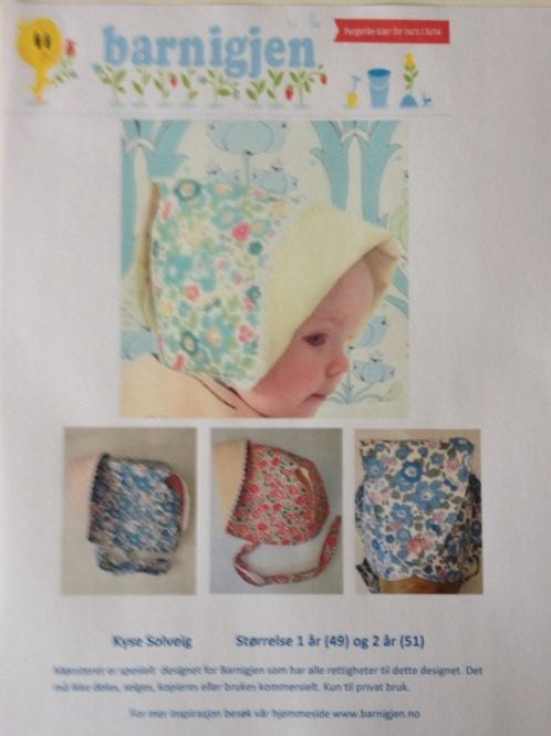 Hovedbilde Barnigjen symønster kyse ...