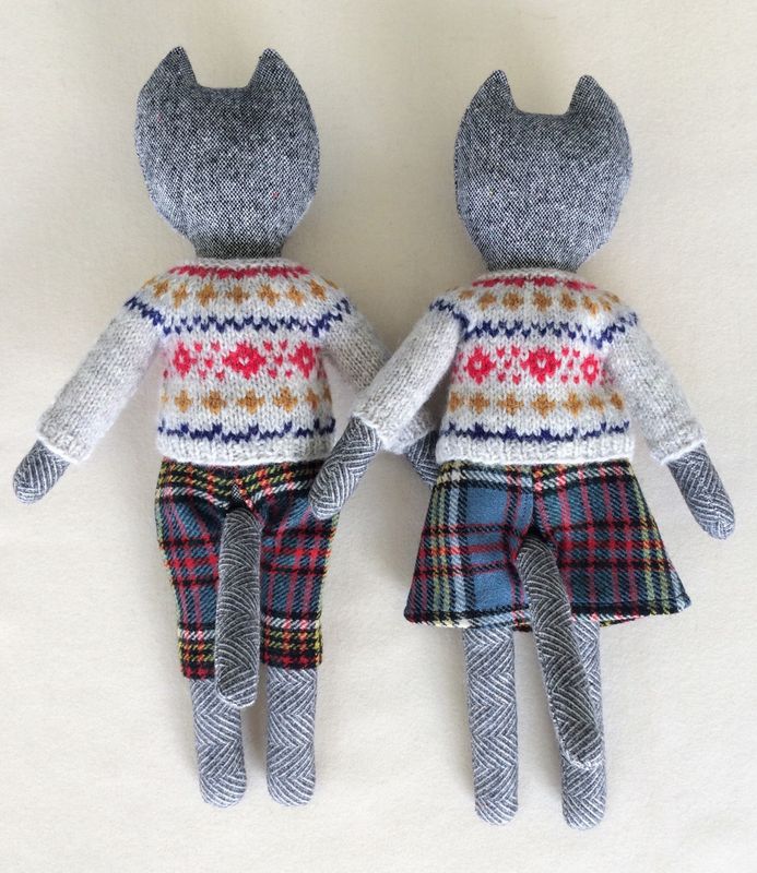 Barnigjen symønster Katt