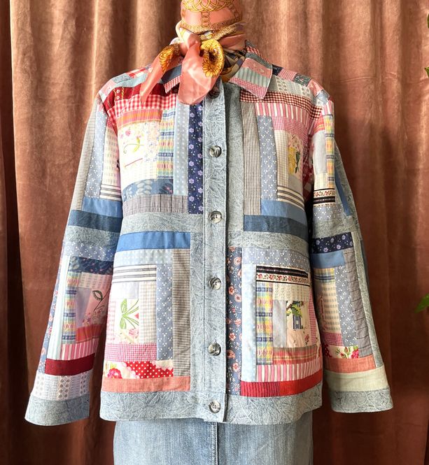 Hovedbilde Patchworkjakke symønster