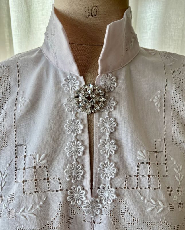 SOLGT Festdraktskjorte Amanda lys rosa